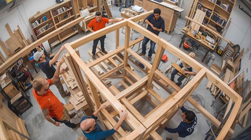 סדנת נגרות לקבוצות